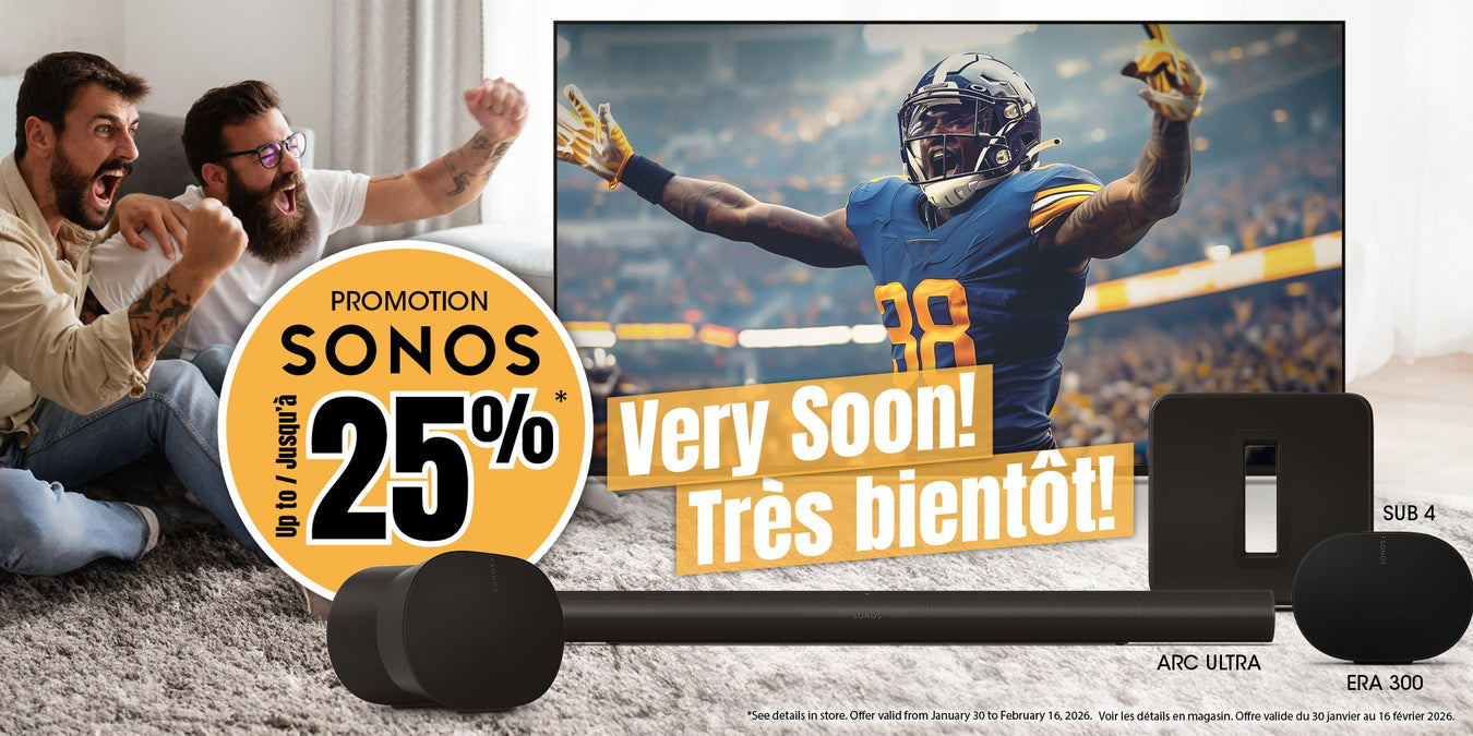 Sonos products on sale for the Super Bowl | SONXPLUS Rockland