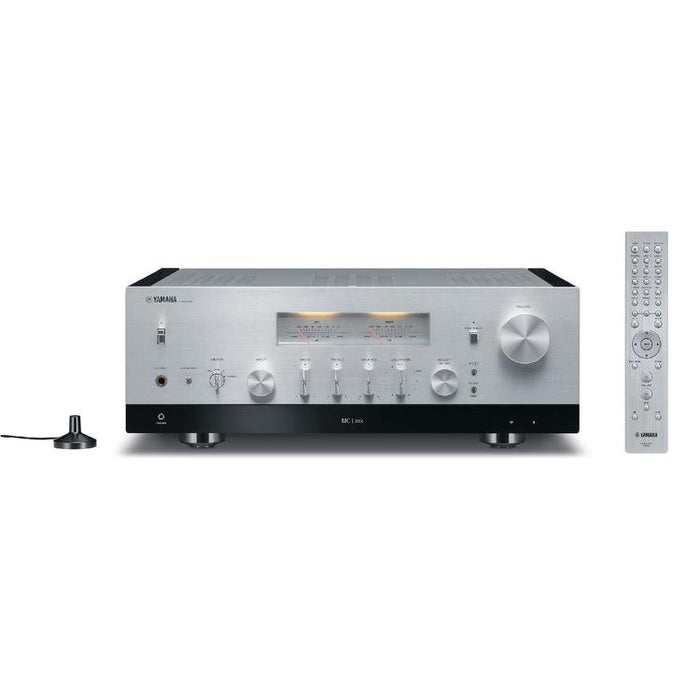 Yamaha RN2000A | Récepteur réseau hi-fi stéréo avec MusicCast - 120 W + 120 W - Airplay - Argent-SONXPLUS Rockland