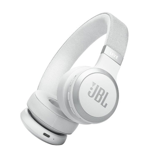 JBL Live 670NC | Around-Ear Headphones - Wireless - Bluetooth - White-SONXPLUS Rockland