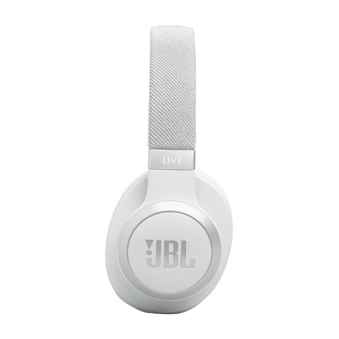 JBL Live 770NC | Casque d'écoute circum-auriculaire - Sans fil - Bluetooth - Blanc-SONXPLUS Rockland