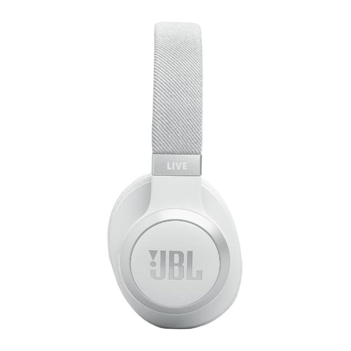 JBL Live 770NC | Casque d'écoute circum-auriculaire - Sans fil - Bluetooth - Blanc-SONXPLUS Rockland