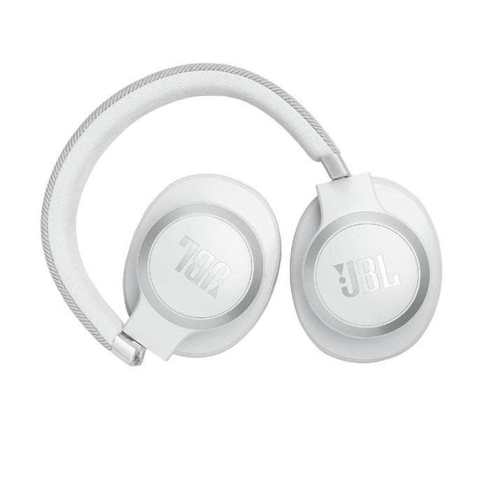 JBL Live 770NC | Casque d'écoute circum-auriculaire - Sans fil - Bluetooth - Blanc-SONXPLUS Rockland