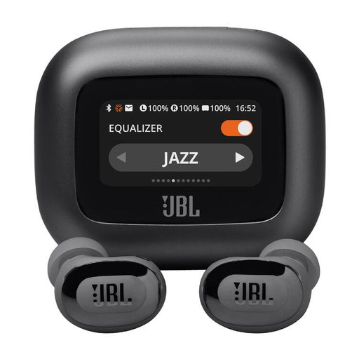 JBL Live Buds 3 | In-Ear Headphones - 1.45" LED Touch Screen - Bluetooth - Black-SONXPLUS Rockland