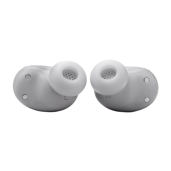 JBL Live Buds 3 | Écouteurs intra-auriculaires - Écran tactile LED 1,45" - Bluetooth - Argent-SONXPLUS Rockland