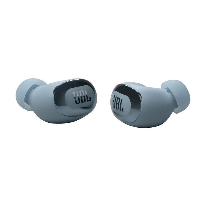 JBL Live Buds 3 | In-Ear Headphones - 1.45" LED Touch Screen - Bluetooth - Blue-SONXPLUS Rockland