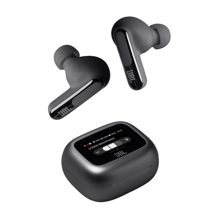 JBL Live Beam 3 | In-ear headphones - 1.45" LED touch screen - Black-SONXPLUS Rockland