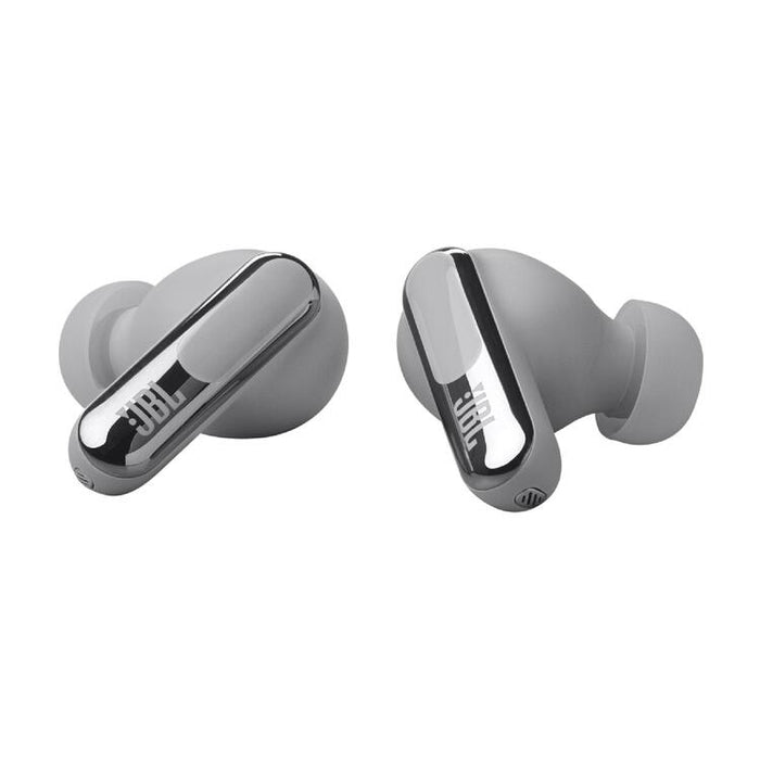 JBL Live Beam 3 | Casque intra-auriculaire - Écran tactile LED 1,45" - Argent-SONXPLUS Rockland