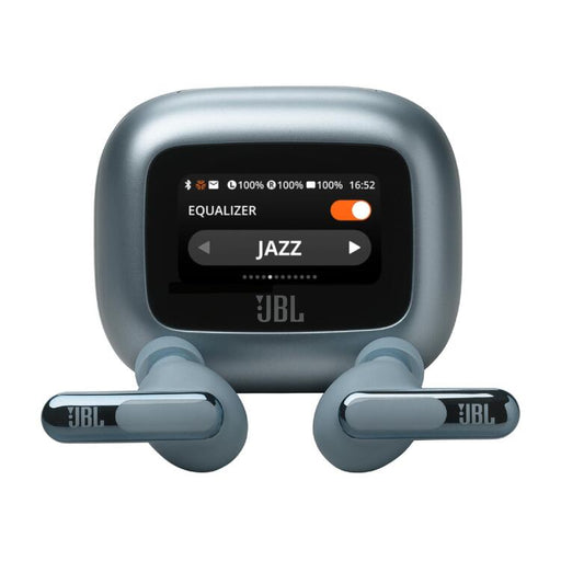 JBL Live Beam 3 | In-ear headphones - 1.45" LED touch screen - Blue-SONXPLUS Rockland