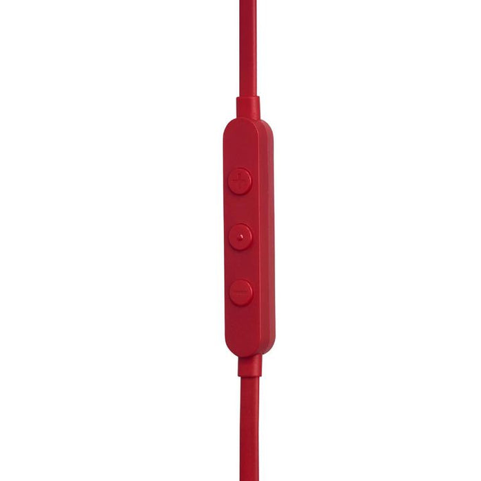 JBL Tune 310C | In-Ear Headphones - Wired - USB-C - 3 Button Remote - Red-SONXPLUS Rockland