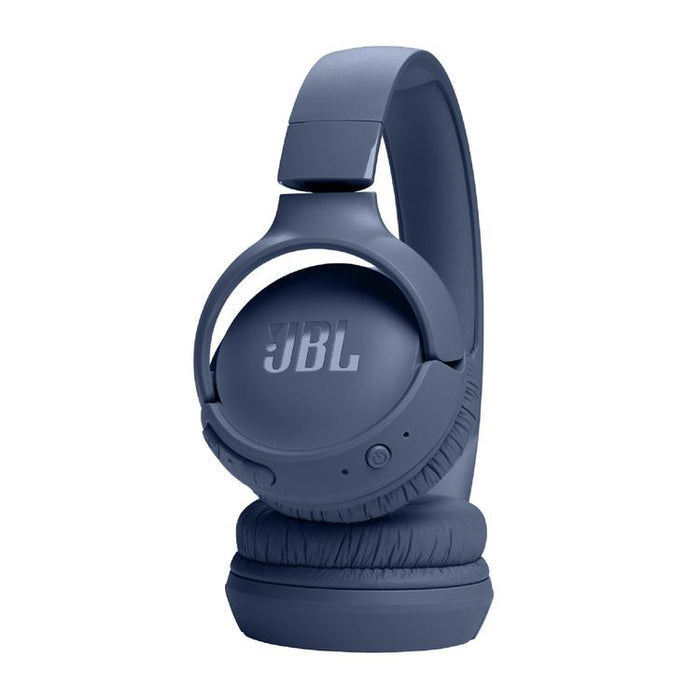 JBL Tune 520BT | Over-Ear Headphones - Wireless - Bluetooth - Blue-SONXPLUS Rockland