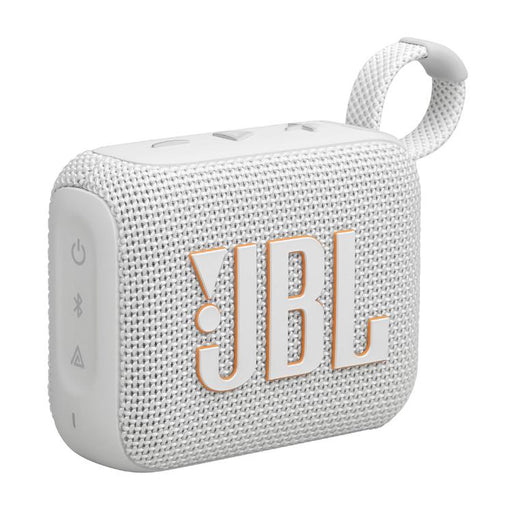JBL GO 4 | Mini enceinte portable - Bluetooth - IP67 - Blanc-SONXPLUS Rockland