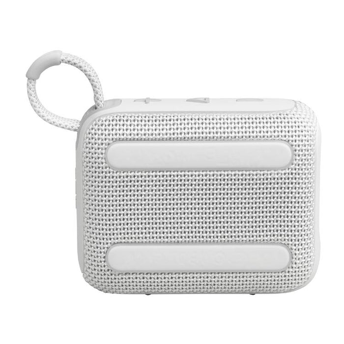 JBL GO 4 | Mini enceinte portable - Bluetooth - IP67 - Blanc-SONXPLUS Rockland