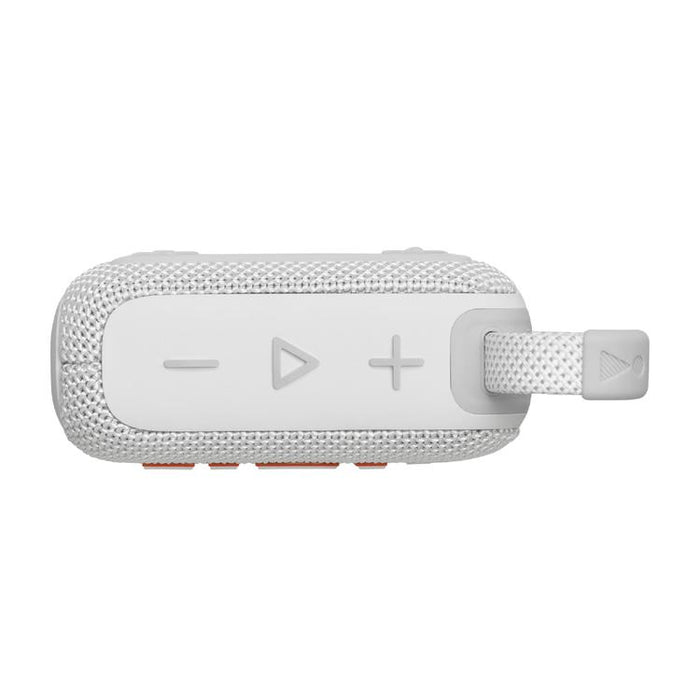 JBL GO 4 | Mini enceinte portable - Bluetooth - IP67 - Blanc-SONXPLUS Rockland