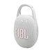 JBL Clip 5 | Enceinte portable à mousqueton - Bluetooth - IP67 - Blanc-SONXPLUS Rockland