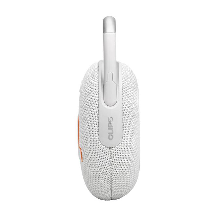 JBL Clip 5 | Enceinte portable à mousqueton - Bluetooth - IP67 - Blanc-SONXPLUS Rockland