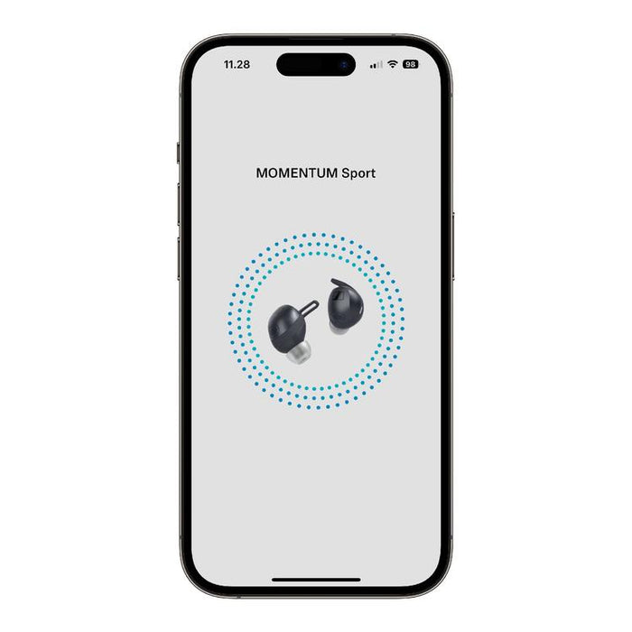 Sennheiser Momentum Sport | In-ear headphones - Wireless - Active noise reduction - Black-SONXPLUS Rockland