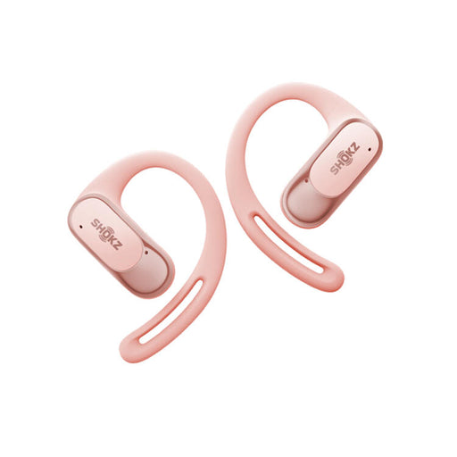 SHOKZ OpenFit Air | Bone conduction headphones - Up to 28 hours of listening - Bluetooth - Pink-SONXPLUS Rockland