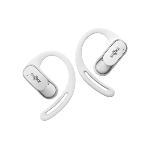 SHOKZ OpenFit Air | Bone conduction headphones - Up to 28 hours of listening - Bluetooth - White-SONXPLUS Rockland
