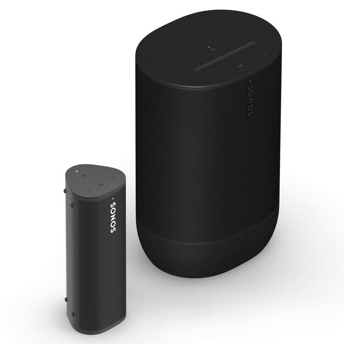 Sonos | Ensemble portable comprenant Roam 2 et Move 2 - Noir-SONXPLUS Rockland