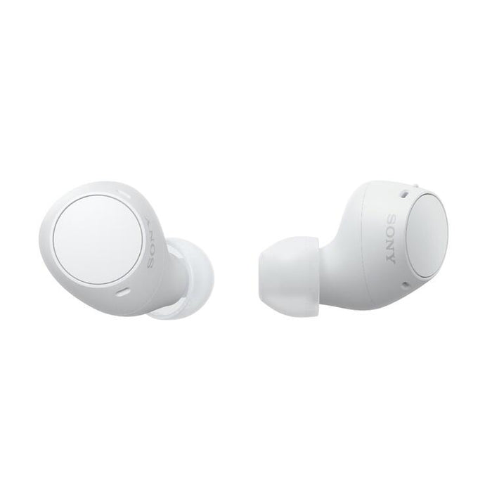 Sony WF-C510 | Écouteurs intra-auriculaires - 100 % sans fil - Bluetooth - Microphone - Jusqu'à 22 heures d'autonomie - IPX4 - Blanc-SONXPLUS Rockland