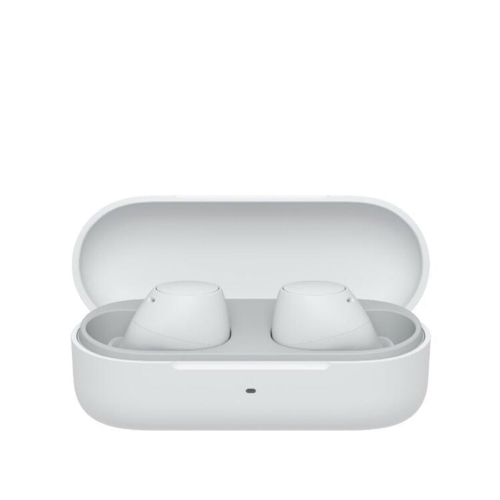 Sony WF-C510 | Écouteurs intra-auriculaires - 100 % sans fil - Bluetooth - Microphone - Jusqu'à 22 heures d'autonomie - IPX4 - Blanc-SONXPLUS Rockland