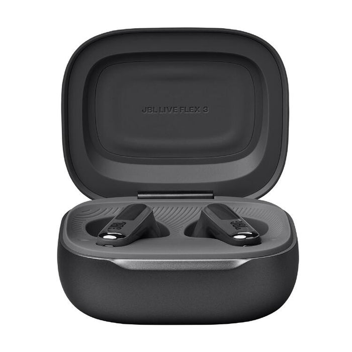 JBL Live Flex 3 | In-ear headphones - Wireless - Noise reduction - 1.45” touch screen - Black-SONXPLUS Rockland