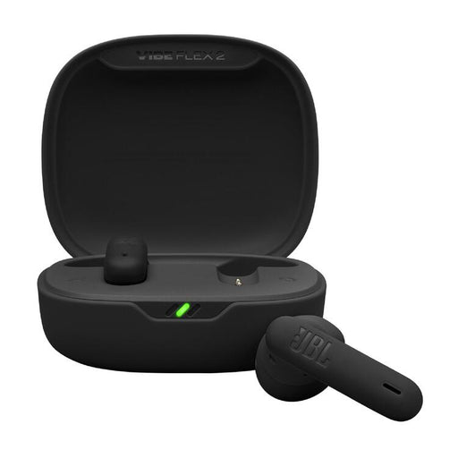 JBL Vibe Flex 2 | In-Ear Headphones - Wireless - Bluetooth - Smart Ambient Technology - Black-SONXPLUS Rockland
