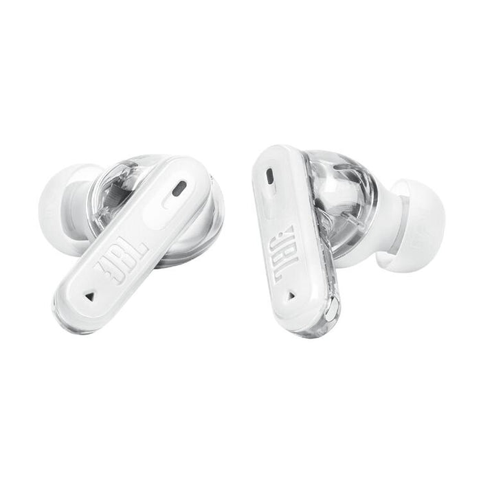 JBL Tune Beam 2 | In-Ear Headphones - 100% Wireless - Bluetooth - Smart Ambient - 6 Microphones - Ghost White-SONXPLUS Rockland