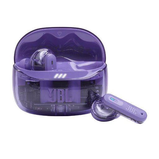 JBL Tune Beam 2 | In-Ear Headphones - 100% Wireless - Bluetooth - Smart Ambient - 6 Microphones - Ghost Purple-SONXPLUS Rockland