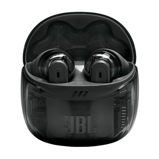 JBL Tune Flex 2 | In-Ear Headphones - 100% Wireless - Bluetooth - Noise Reduction - 6 Microphones - IP54 - Ghost Black-SONXPLUS Rockland
