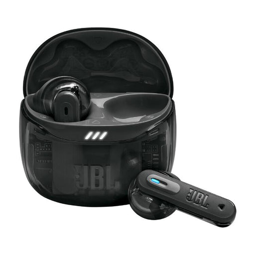 JBL Tune Flex 2 | In-Ear Headphones - 100% Wireless - Bluetooth - Noise Reduction - 6 Microphones - IP54 - Ghost Black-SONXPLUS Rockland