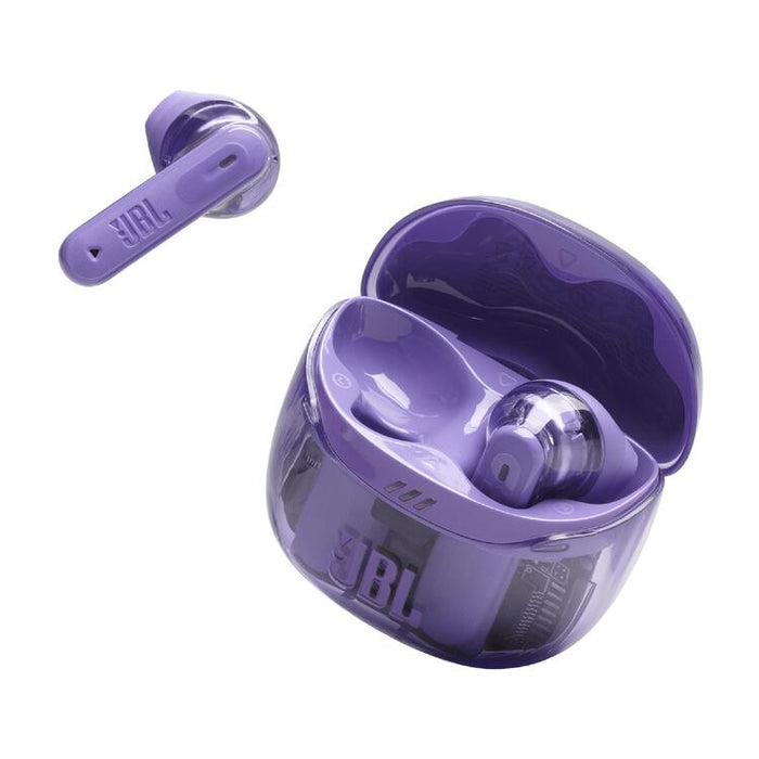 JBL Tune Flex 2 | In-Ear Headphones - 100% Wireless - Bluetooth - Noise Reduction - 6 Microphones - IP54 - Ghost Purple-SONXPLUS Rockland