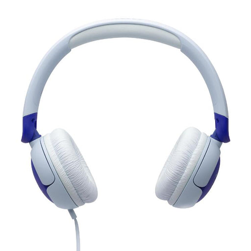 JBL JR320 | Wired circum-aural headphones for kids - JBL Safe Sound - Microphone - Blue-SONXPLUS Rockland
