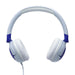 JBL JR320 | Wired circum-aural headphones for kids - JBL Safe Sound - Microphone - Blue-SONXPLUS Rockland