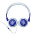 JBL JR320 | Wired circum-aural headphones for kids - JBL Safe Sound - Microphone - Blue-SONXPLUS Rockland