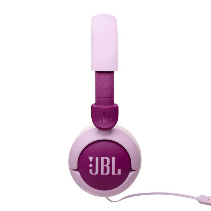JBL JR320 | Wired circum-aural headphones for kids - JBL Safe Sound - Microphone - Purple-SONXPLUS Rockland