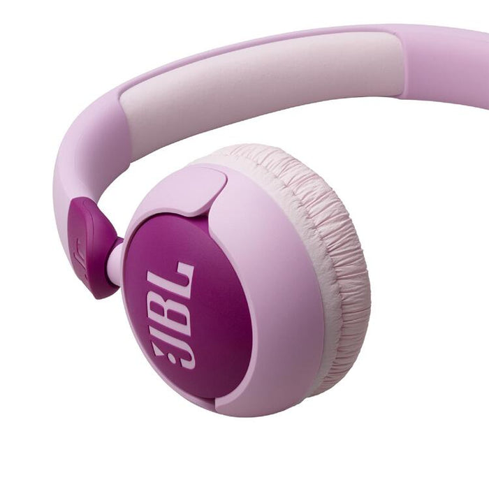 JBL JR320 | Wired circum-aural headphones for kids - JBL Safe Sound - Microphone - Purple-SONXPLUS Rockland