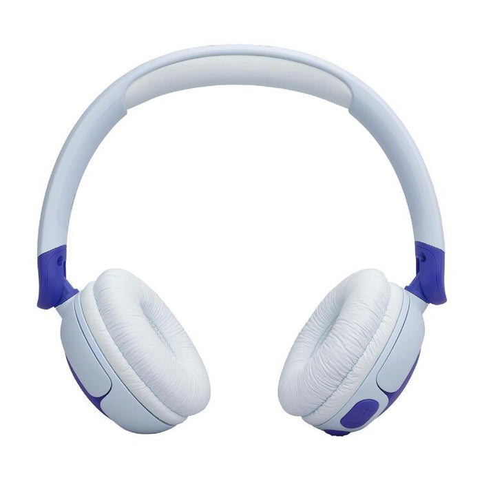JBL JR 320BT | Wireless circumaural headphones for kids - Bluetooth - JBL Safe Sound - Microphone - Blue-SONXPLUS Rockland