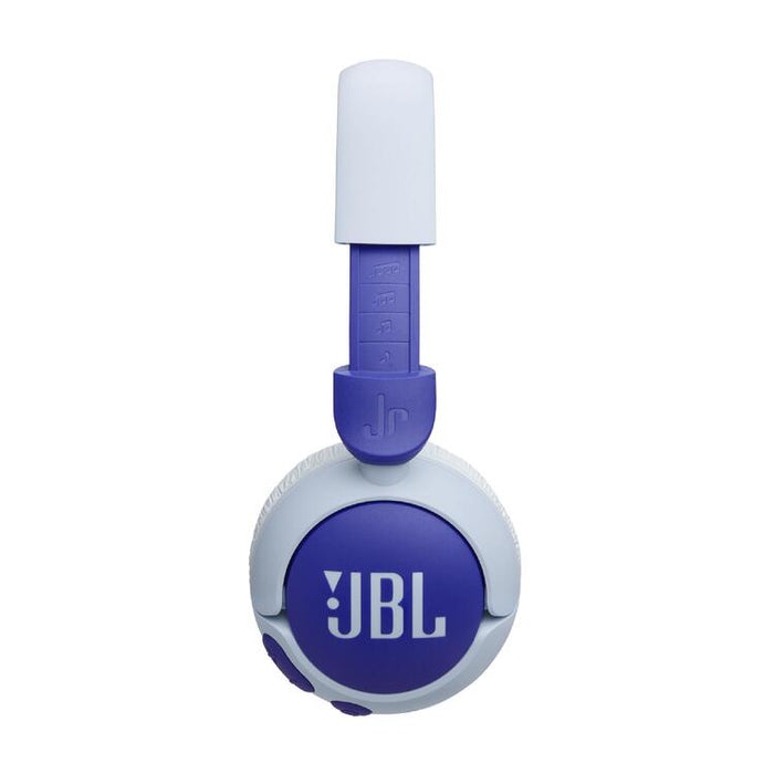JBL JR 320BT | Wireless circumaural headphones for kids - Bluetooth - JBL Safe Sound - Microphone - Blue-SONXPLUS Rockland