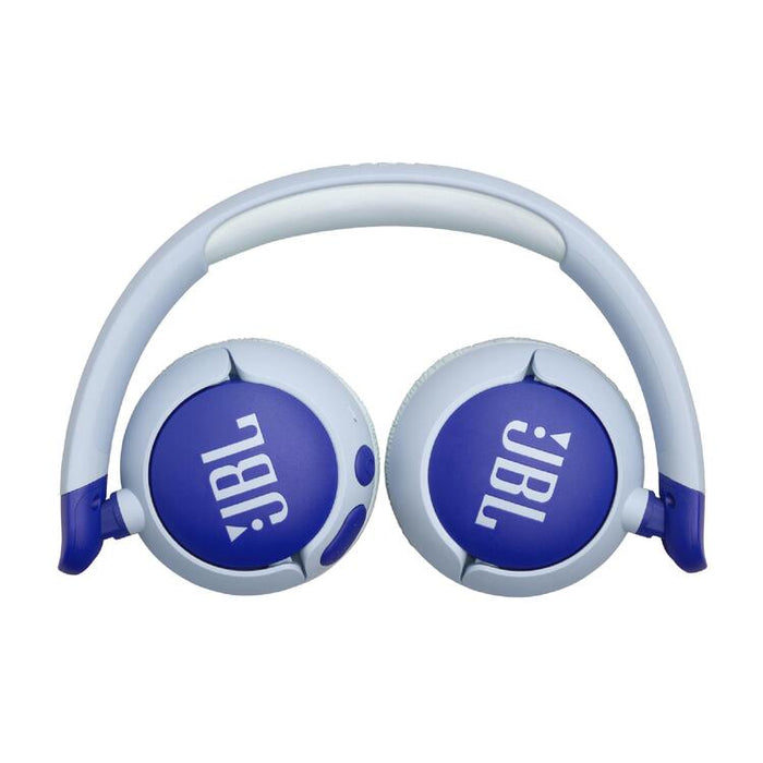 JBL JR 320BT | Wireless circumaural headphones for kids - Bluetooth - JBL Safe Sound - Microphone - Blue-SONXPLUS Rockland