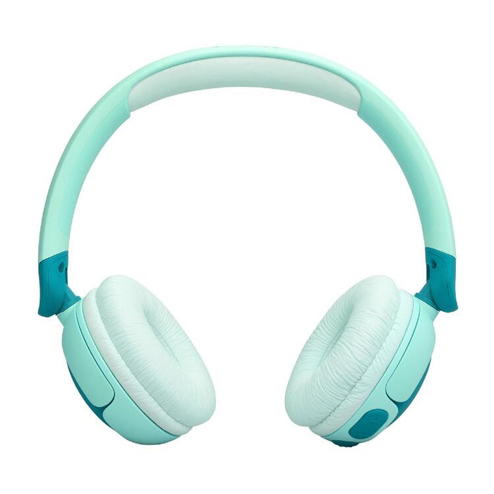 JBL JR 320BT | Wireless circumaural headphones for kids - Bluetooth - JBL Safe Sound - Microphone - Green-SONXPLUS Rockland