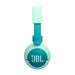 JBL JR 320BT | Wireless circumaural headphones for kids - Bluetooth - JBL Safe Sound - Microphone - Green-SONXPLUS Rockland