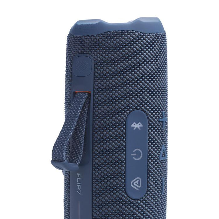 JBL Flip 7 | Portable Speaker - Bluetooth - Waterproof - Up to 14 hours battery life - Blue-SONXPLUS Rockland
