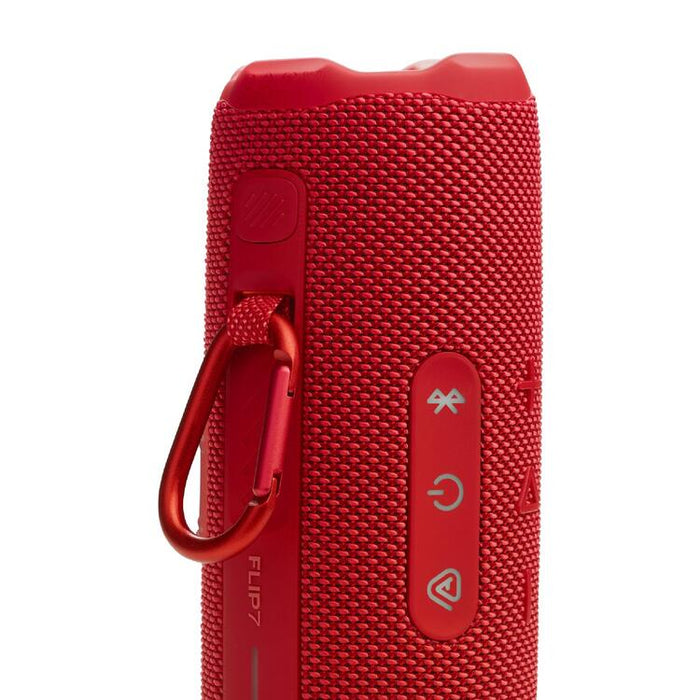 JBL Flip 7 | Portable Speaker - Bluetooth - Waterproof - Up to 14 hours battery life - Red-SONXPLUS Rockland