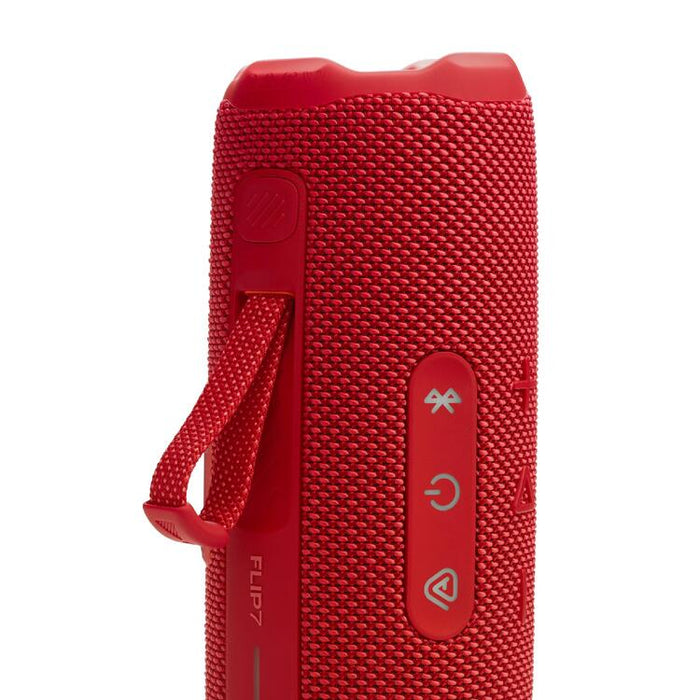 JBL Flip 7 | Portable Speaker - Bluetooth - Waterproof - Up to 14 hours battery life - Red-SONXPLUS Rockland