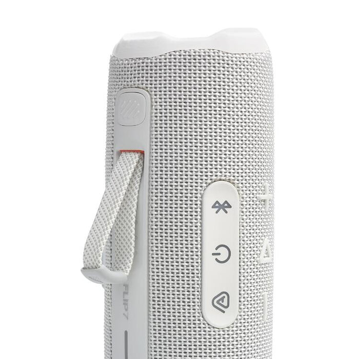JBL Flip 7 | Portable Speaker - Bluetooth - Waterproof - Up to 14 hours battery life - White-SONXPLUS Rockland