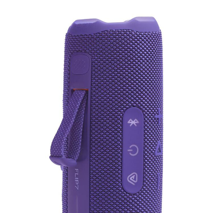 JBL Flip 7 | Portable Speaker - Bluetooth - Waterproof - Up to 14 hours battery life - Purple-SONXPLUS Rockland