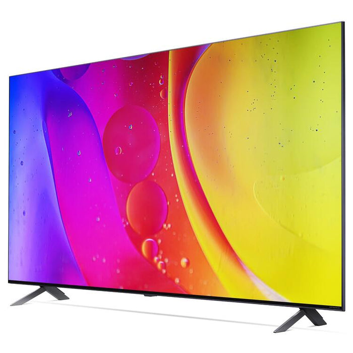 LG 86NANO80AUA | Téléviseur 86" LED 4K - UHD - Série NANO80A - 60Hz - Processeur IA a7 4K Gen8 - Noir-SONXPLUS Rockland