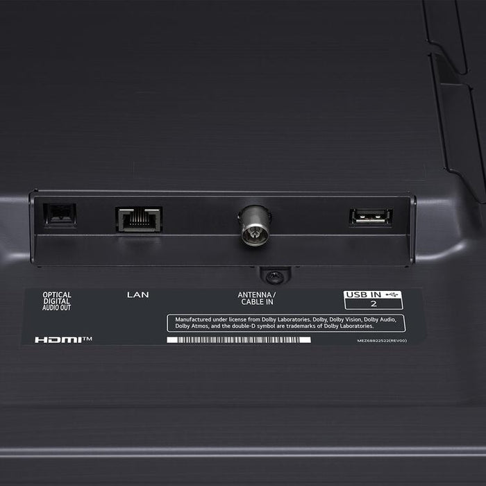 LG 86NANO80AUA | Téléviseur 86" LED 4K - UHD - Série NANO80A - 60Hz - Processeur IA a7 4K Gen8 - Noir-SONXPLUS Rockland