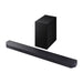 Samsung HW-Q600F | Soundbar - 3.1.2 channels - Dolby ATMOS - Wireless subwoofer - Q Series - 360 W - Bluetooth - Black-SONXPLUS Rockland
